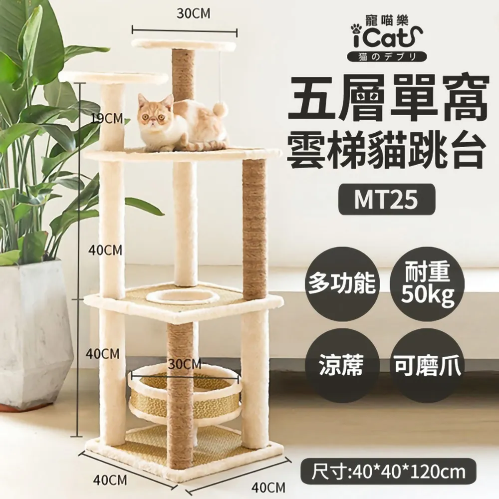 iCat 寵喵樂-五層猫跳台(富士款/可愛溫馨恐龍) 歷史價格詳細信息