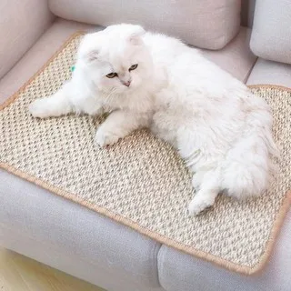 劍麻貓抓墊-40*60cm 沙發救星 不掉屑貓抓板 歷史價格詳細信息
