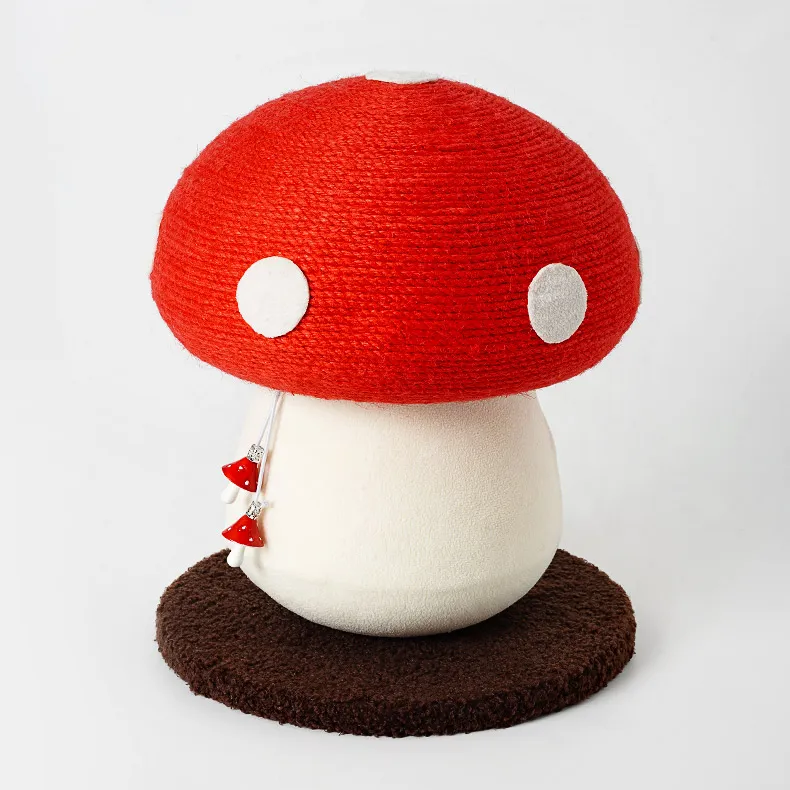 【喵仙兒】奇諾菇菇抓柱 蘑菇玩具 蘑菇貓玩具 貓玩具 逗貓棒 貓抓窩-柴夫人寵物館 歷史價格詳細信息