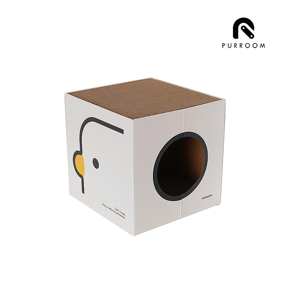 PURROOM 抓板貓窩 立方盒 貓抓板 抓板貓窩 雙層抓板 貓咪抓板 瓦愣紙 高強度 歷史價格詳細信息