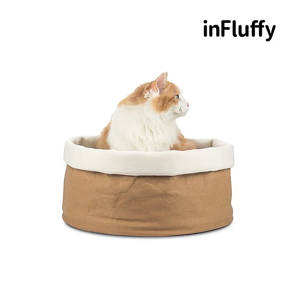 inFluffy  貓咪兩用外出艙 含毛絨睡墊 貓用 外出籠 外出包 外出箱 寵物用品 寵物外出 貓窩 貓睡墊 歷史價格詳細信息