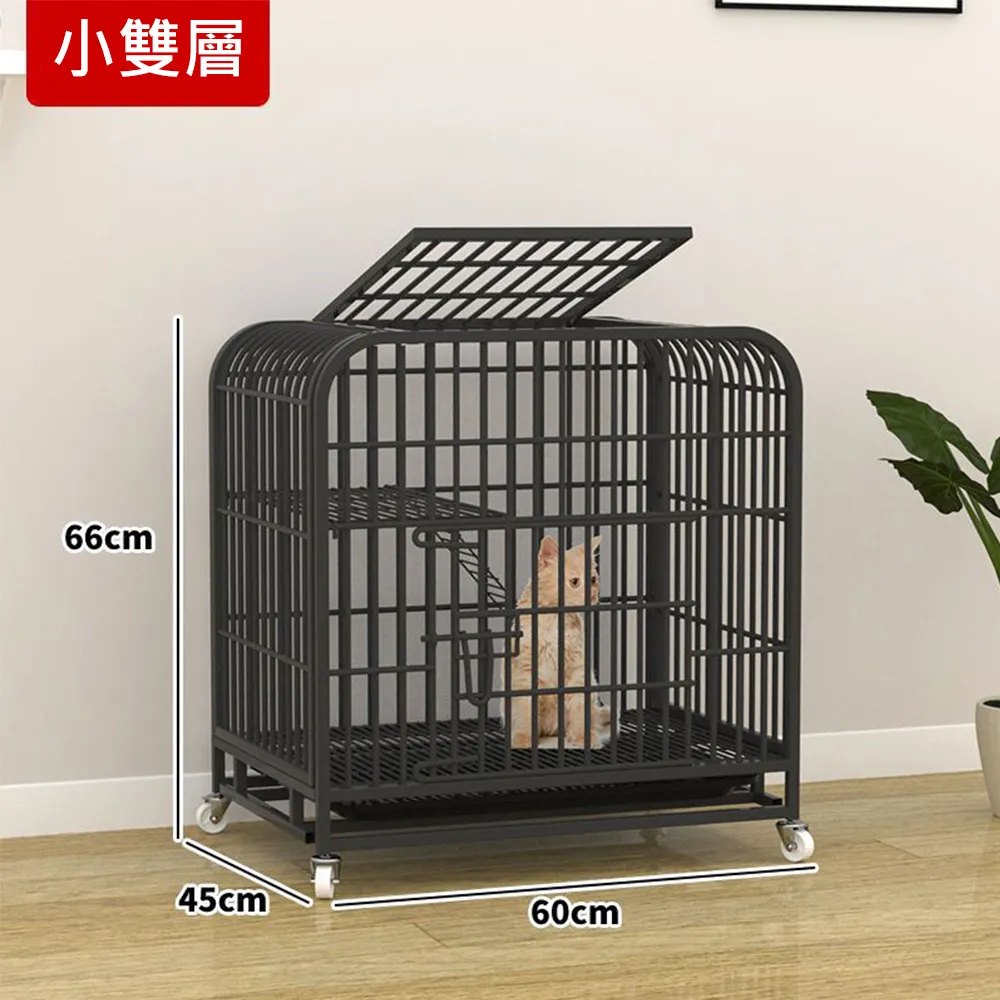 貓窩 雙層三層四層 三色可選 經久耐用加粗方管天窗貓籠 貓別墅貓屋寵物籠 貓跳臺 籠子 超大號寵物用品 寵物帳篷 歷史價格詳細信息