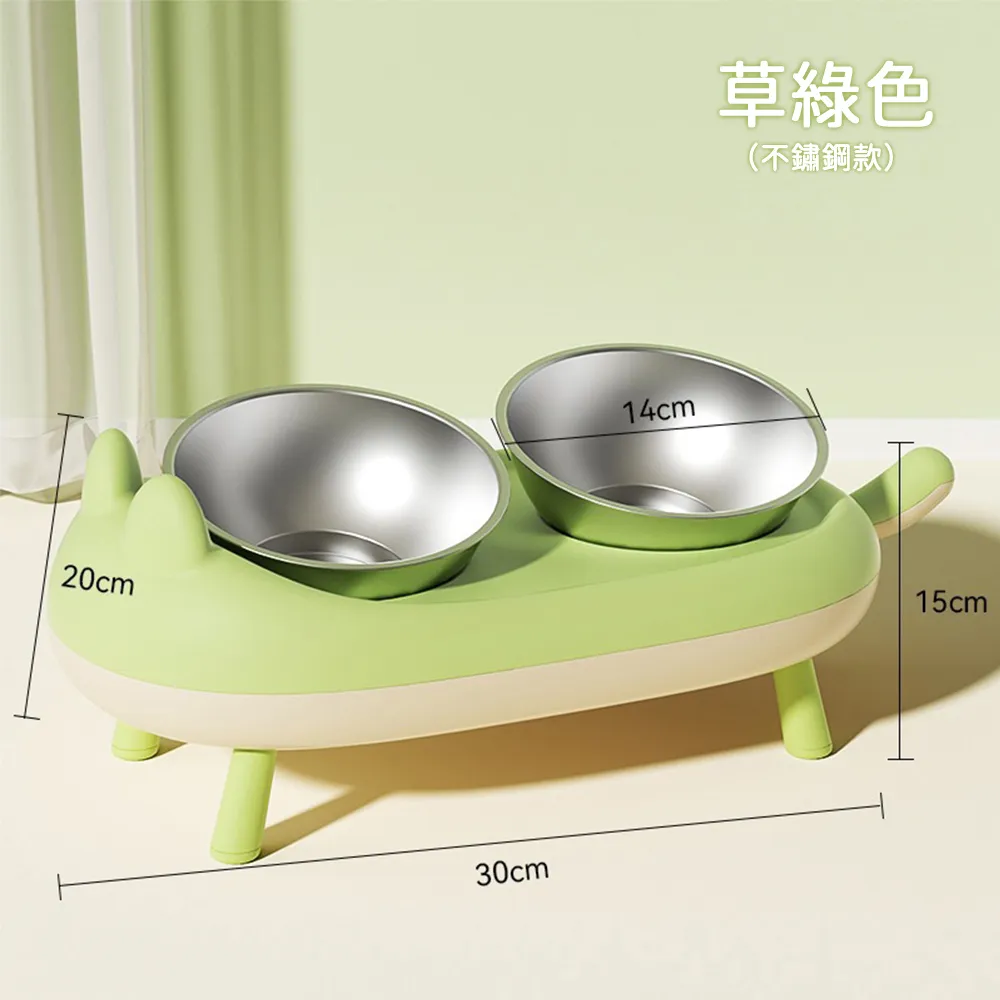 不銹鋼貓碗貓食盆寵物碗貓咪喝水碗飯碗斜口碗糧碗狗碗護頸 歷史價格詳細信息