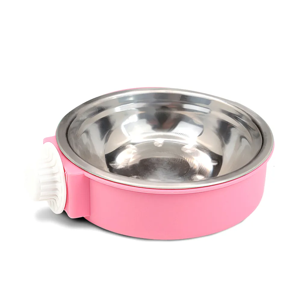 寵物碗懸掛式喂水餵食狗狗貓咪塑膠碗貓碗狗碗中小型犬防噎慢食碗 歷史價格詳細信息