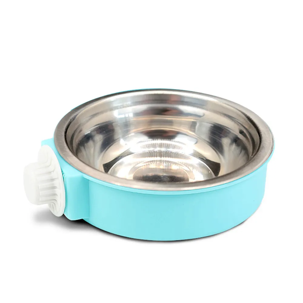 寵物碗懸掛式喂水餵食狗狗貓咪塑膠碗貓碗狗碗中小型犬防噎慢食碗 歷史價格詳細信息