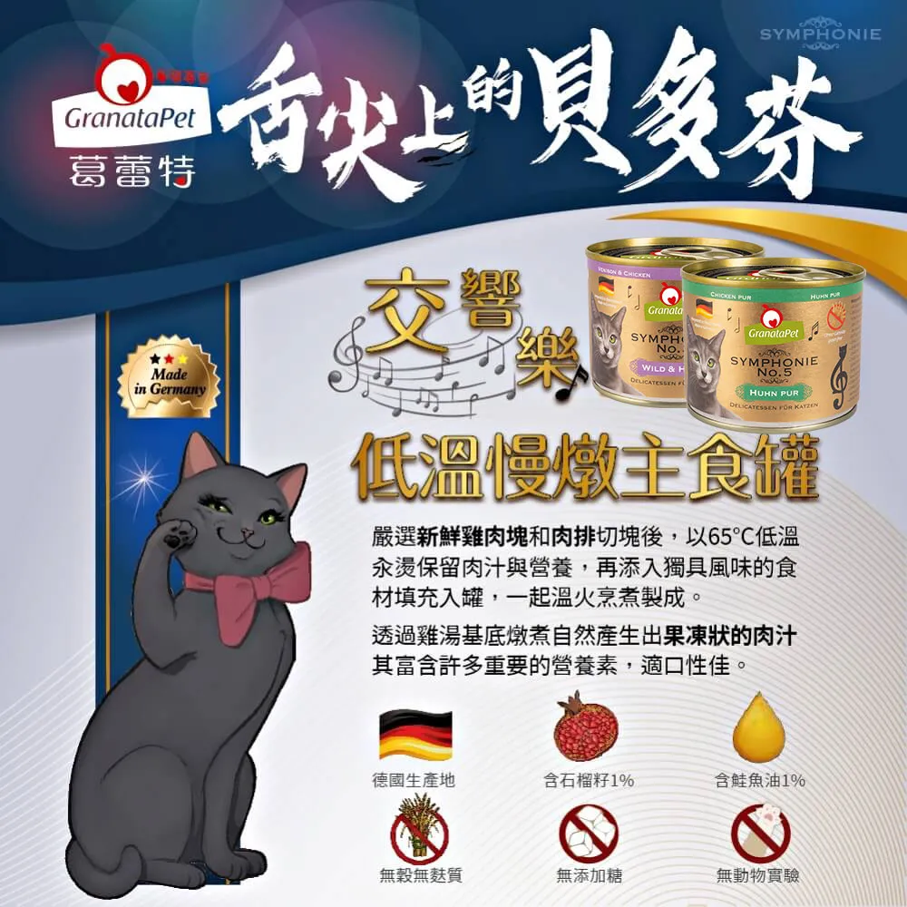 葛蕾特GranataPet｜貓用無穀主食餐盒 朕的情人系列 85g 箱裝 歷史價格詳細信息
