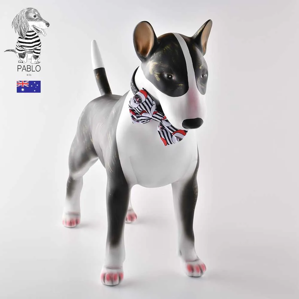 【寵物領結-純手工-繩長42cm-頸圍20-40cm-3個/組】貓咪領帶寵物用品 繩子有搭扣 可調節長度-79011 歷史價格詳細信息