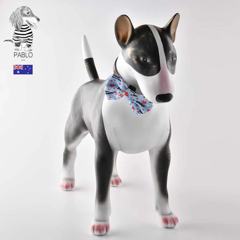 【寵物領結-純手工-繩長42cm-頸圍20-40cm-3個/組】貓咪領帶寵物用品 繩子有搭扣 可調節長度-79011 歷史價格詳細信息