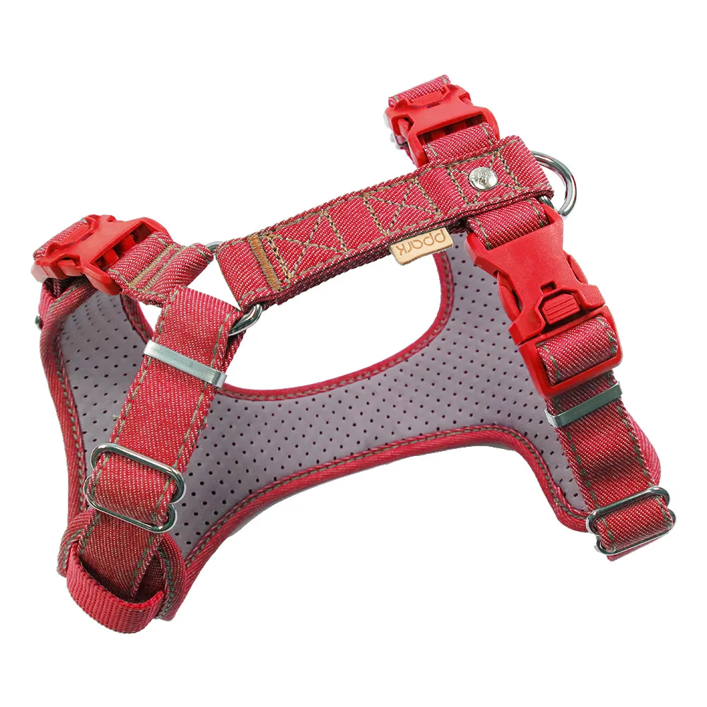 PPARK AirFit 3扣H型胸背帶(不含拉繩)【ML號】胸帶 中型犬 大型犬 狗用 犬用 三扣 牛仔布 歷史價格詳細信息