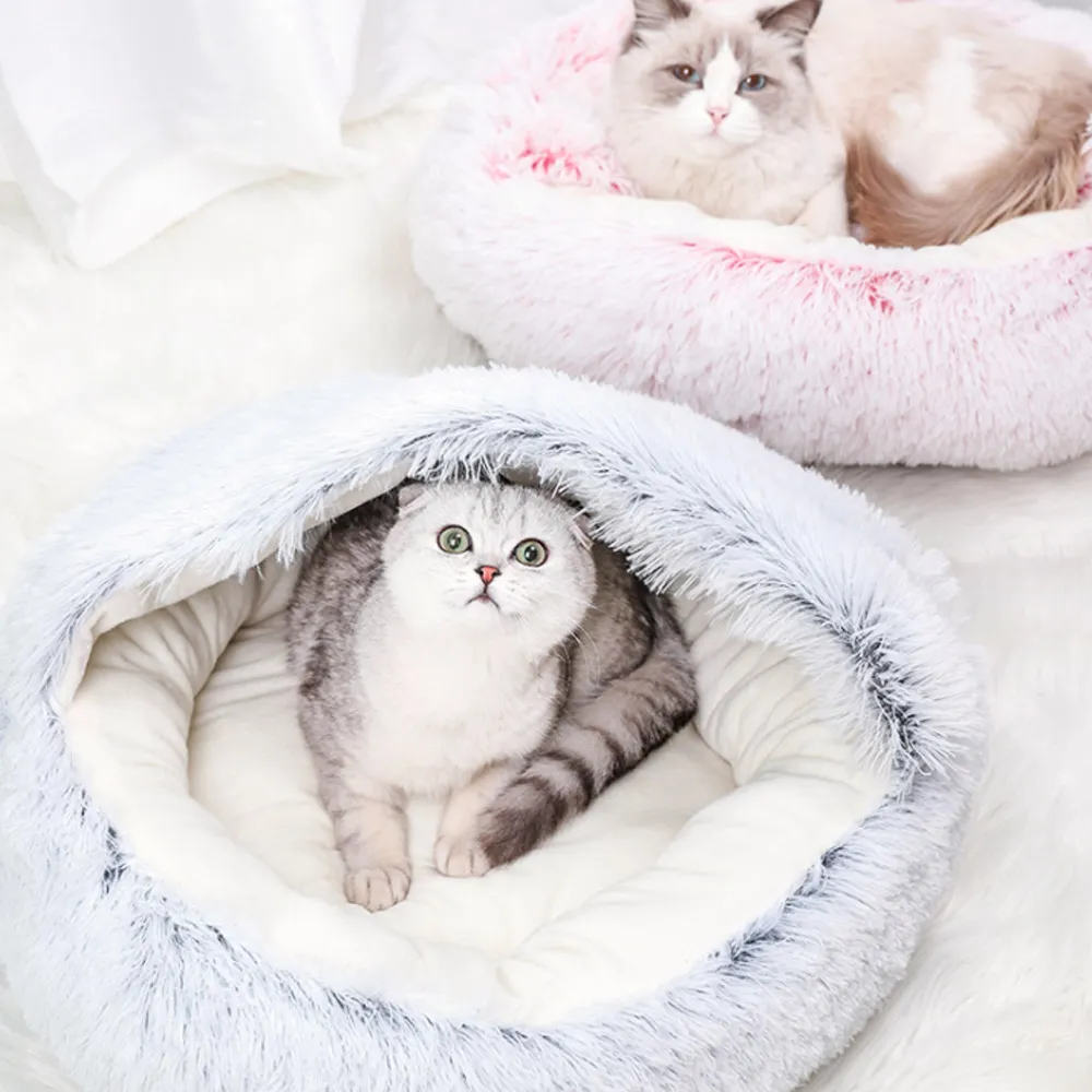 【寵物睡窩】長毛絨保暖圓窩 歷史價格詳細信息