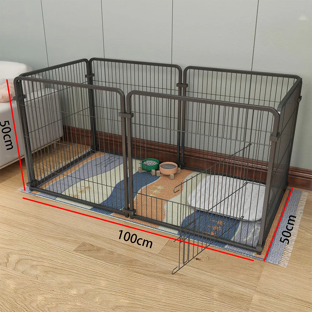 寵物圍欄狗柵欄室內自由拼接圍欄中小型犬狗狗圍欄圍擋狗窩防護欄 歷史價格詳細信息