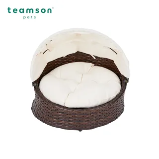 貝殻貓窩冬季保暖半封閉寵物貓床四季通用狗窩狗床墊加厚款貓咪窩 歷史價格詳細信息