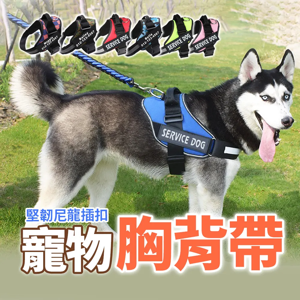 寵物胸背帶不勒脖反光透氣舒適狗背心中小型犬可調節胸背帶有牽繩 歷史價格詳細信息
