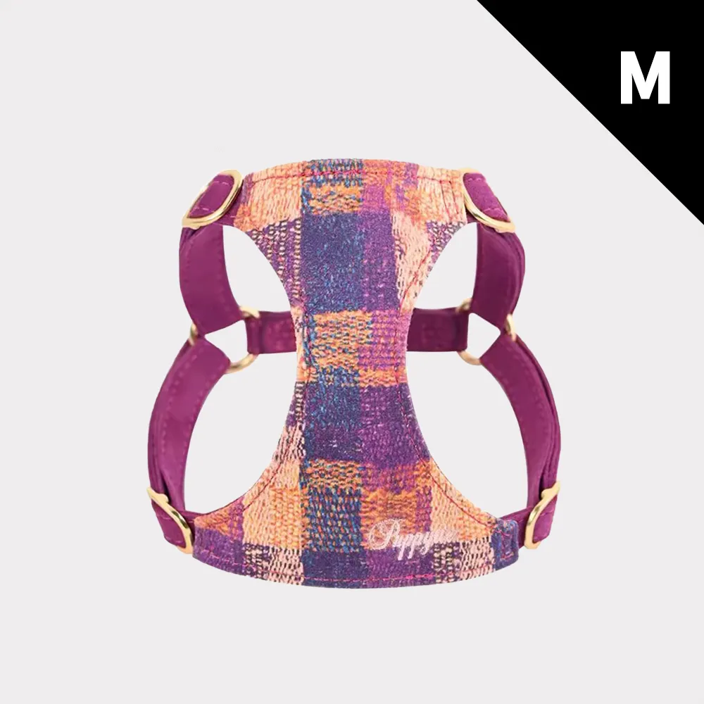 puppytie 莫內風 晚霞紫-M 寵物胸背帶+牽繩組 歷史價格詳細信息