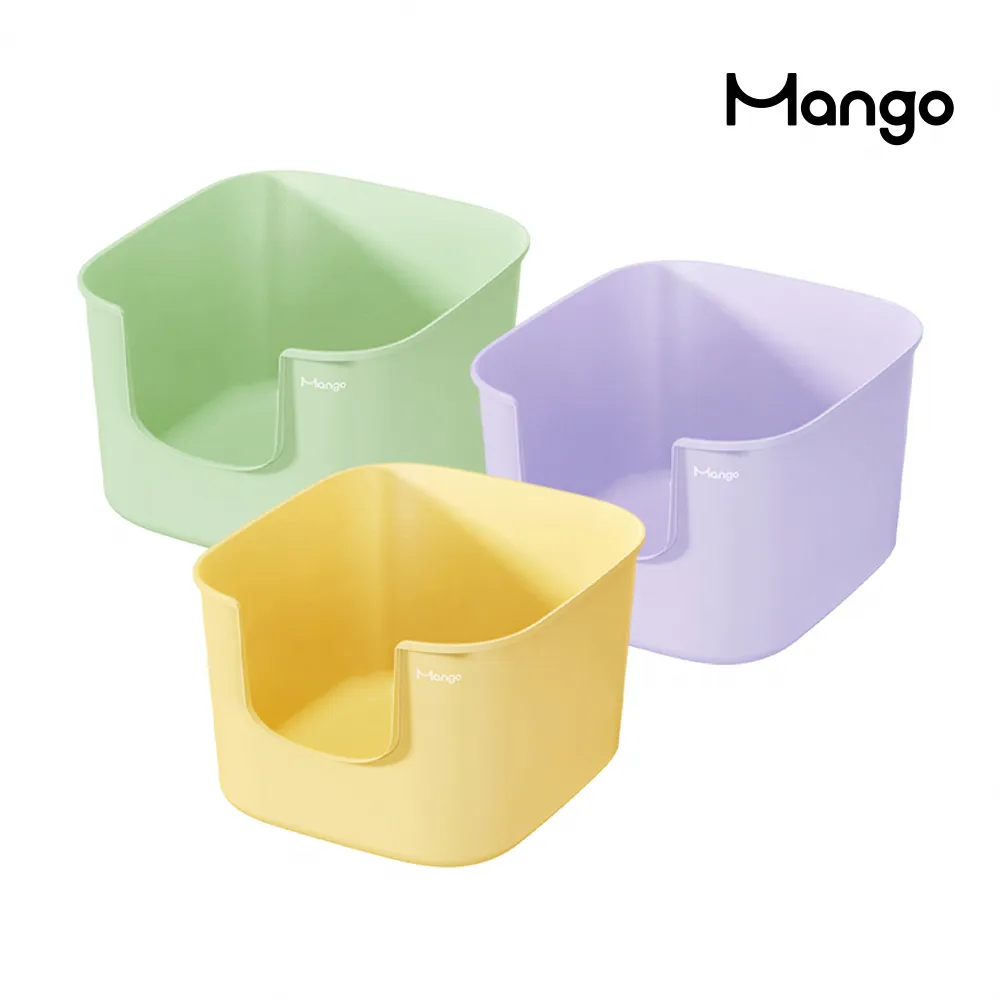 Mango蠻果寵物大黃油貓砂盆超大號防外濺貓廁所貓咪貓沙盆子貓屎 歷史價格詳細信息