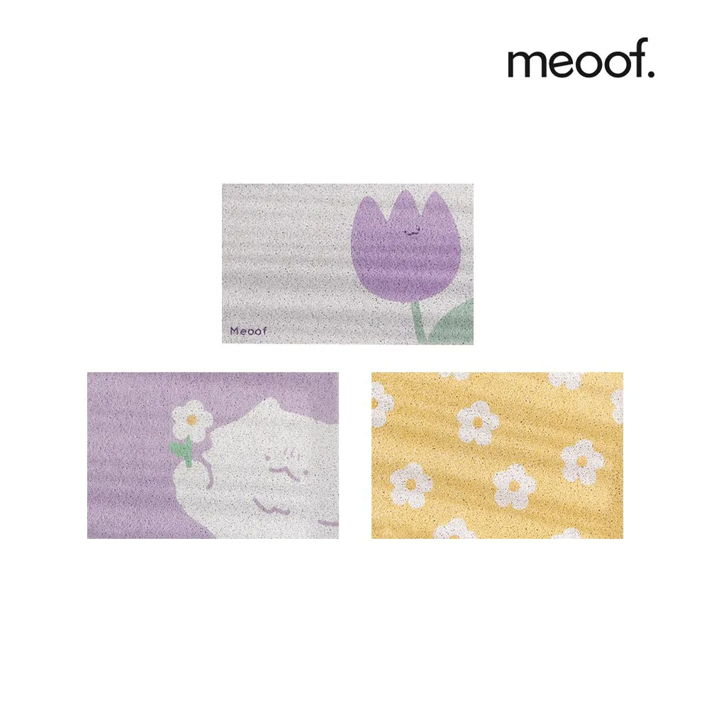 meoof 貓廁所落砂墊 貓砂墊 地墊 貓廁所配件 落砂墊 防貓砂 貓砂盆地墊 砂墊 造型 圖案地墊 寵物地墊 歷史價格詳細信息