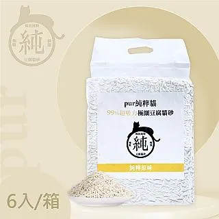 PUR 純粹貓 - 99%超吸力極細2mm豆腐貓砂 - 原味｜綠茶｜混合【貓殿】6L 歷史價格詳細信息