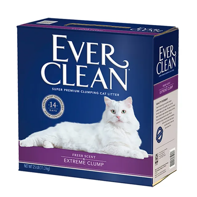 【藍鑽EverClean】 特級清香結塊貓砂(綠標)25LBx2包 歷史價格詳細信息