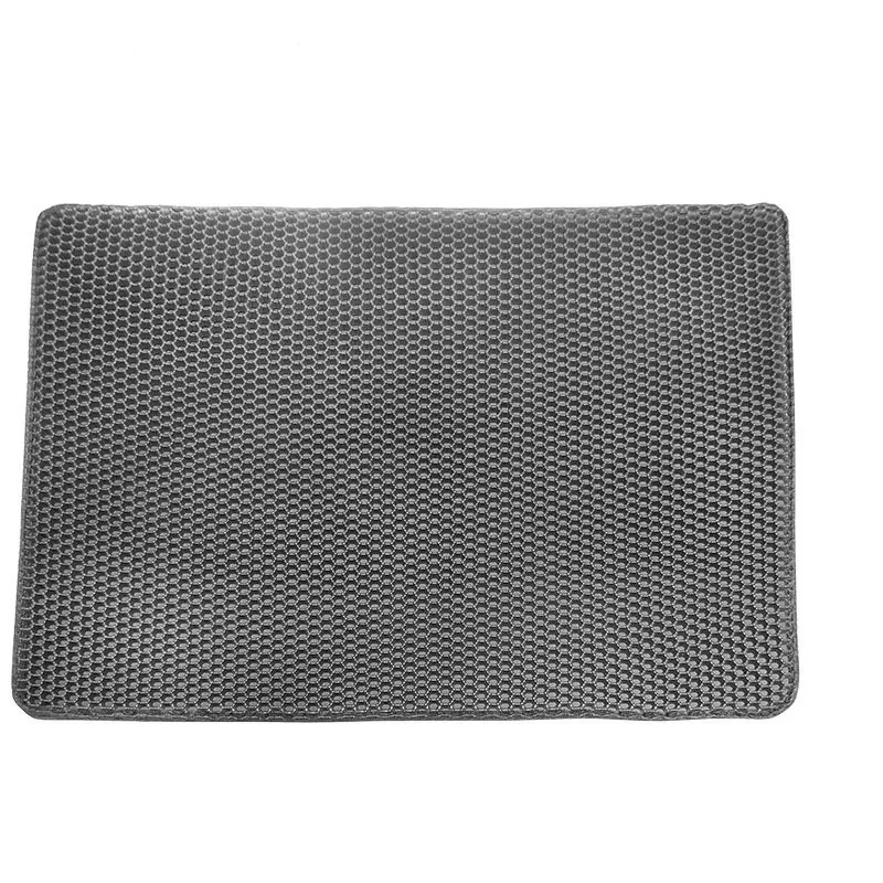 雙層貓砂墊 台灣現貨 貓砂墊 防水貓砂墊 貓砂盆 不落砂貓砂墊 集砂墊 落砂墊 貓抓墊  尺寸M折疊款46*60cm 歷史價格詳細信息