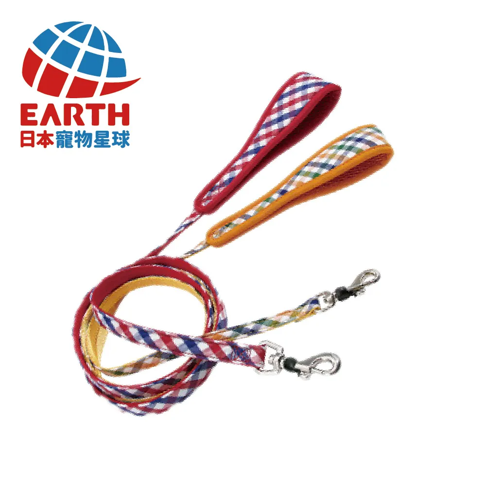 〖日本EARTH PET〗日本專利散步趣-雙色格子拉繩系列(S)/犬用 歷史價格詳細信息