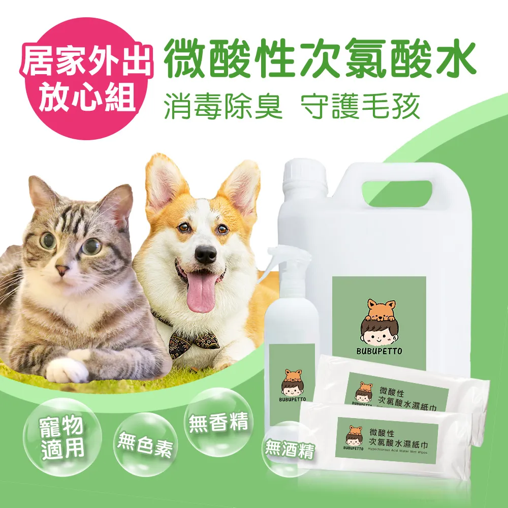 BUBUPETTO-毛小孩次氯酸水居家外出守護組-次氯酸水濕紙巾+毛小孩守護組 歷史價格詳細信息