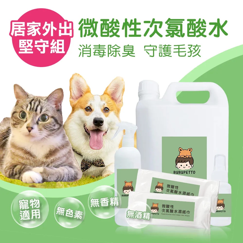 BUBUPETTO-毛小孩次氯酸水居家外出守護組-次氯酸水濕紙巾+毛小孩守護組 歷史價格詳細信息