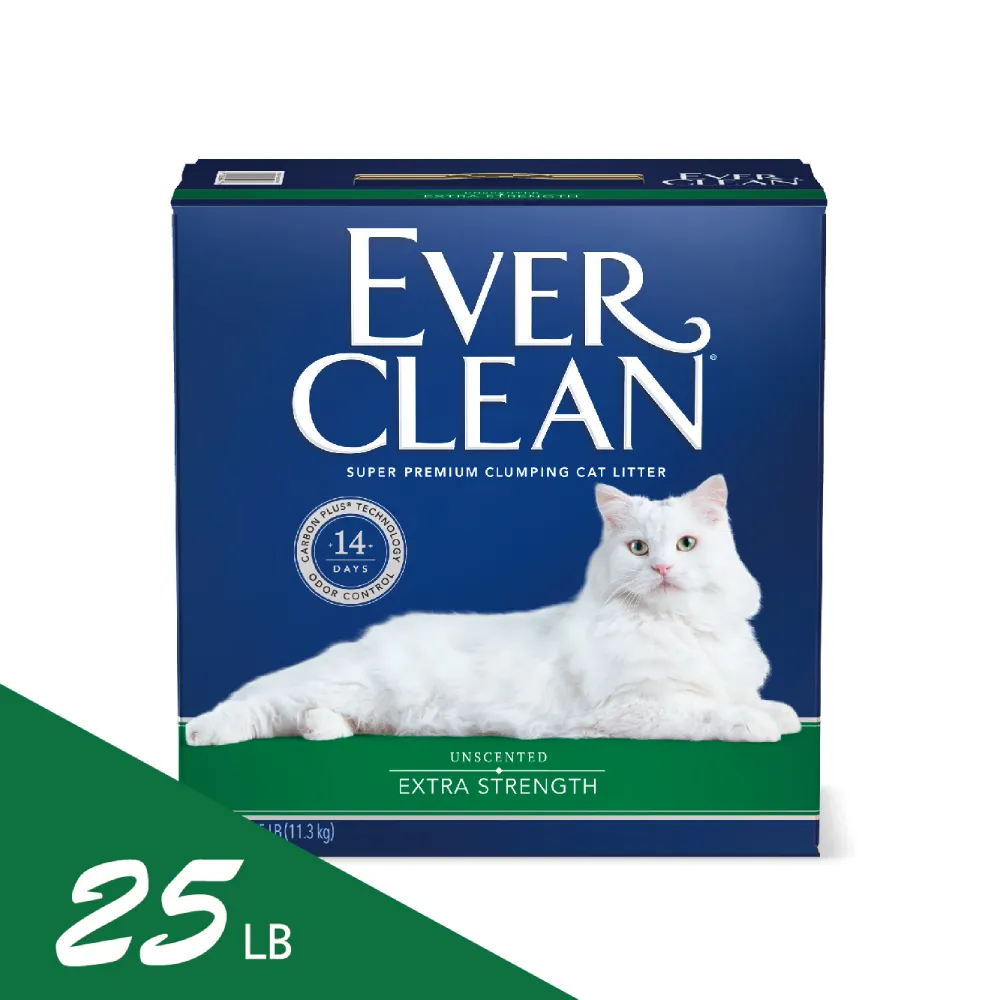 【EverClean 藍鑽】強效凝結除臭貓砂25lb 長效清香(兩入組) 歷史價格詳細信息