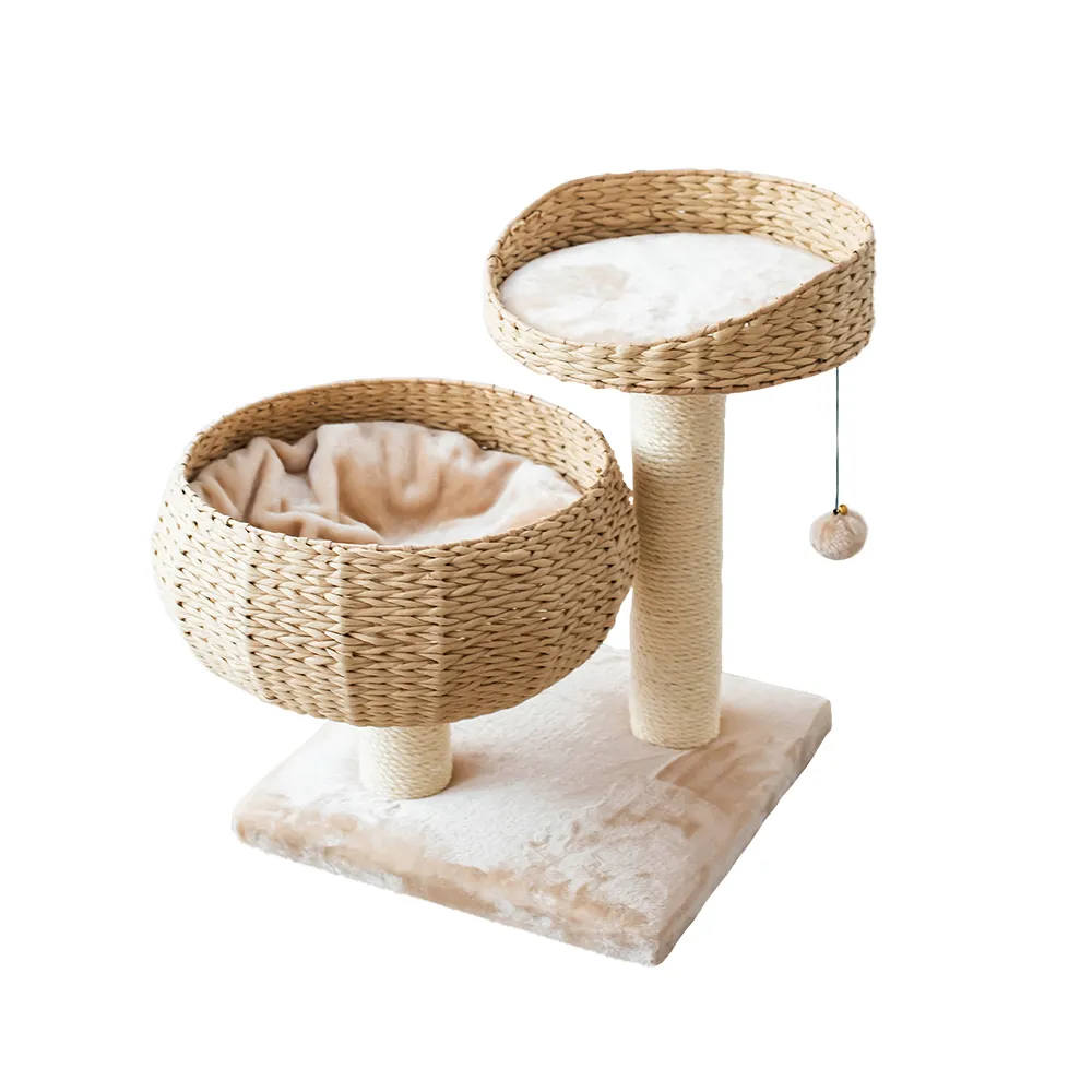 美國Petpals《紙繩編織兩用蒲草遊憩屋 PP-4232》上下兩用/貓窩/睡窩〔李小貓之家〕 歷史價格詳細信息