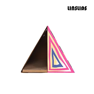LINSLINS 淘金喵瓦楞紙貓屋 貓抓板 貓窩 貓屋 瓦楞 造型抓板 抓板 窩型貓抓板 歷史價格詳細信息
