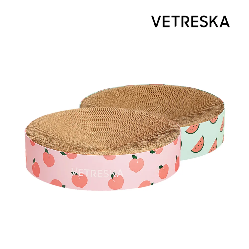 【Vetreska 未卡】瓦楞貓抓盒系列 桃子&西瓜款 歷史價格詳細信息