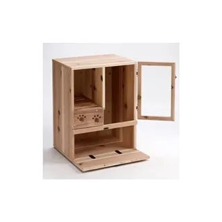 台灣製造感溫手作部屋蜂巢式柳杉實木貓咪空中遊樂箱貓咪跳台ua10011(可作懸浮壁掛吊櫃且多個組合) 歷史價格詳細信息