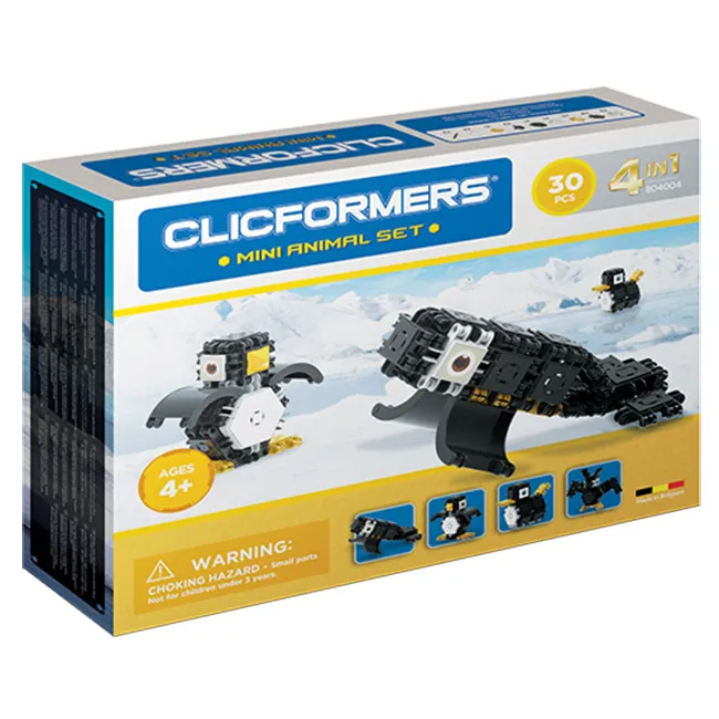 【CLICFORMERS】可立扣益智建構片迷你組-動物 (30片) ACT06372 歷史價格詳細信息