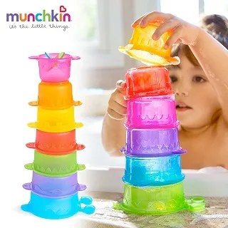 munchkin滿趣健-毛毛蟲疊疊樂洗澡玩具 價格比較,價格查詢,歷史價格詳細信息