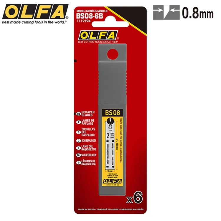 日本OLFA寬12cm大刮刀刀片替刃GSB-1S(30入;不銹鋼)品番XBGSCR-SL適GSR-1 GSR-2 歷史價格詳細信息