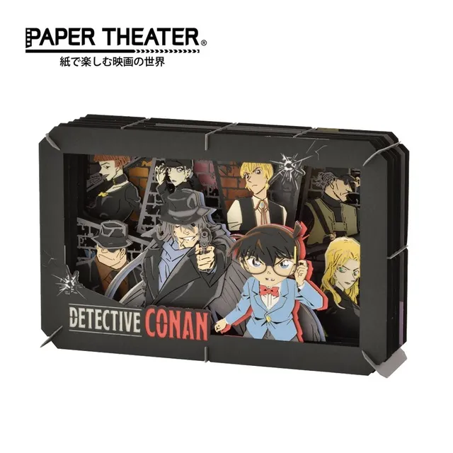 【日本正版】紙劇場 名偵探柯南 紙雕模型 怪盜基德 赤井秀一 安室透 PAPER THEATER - 505226 歷史價格詳細信息