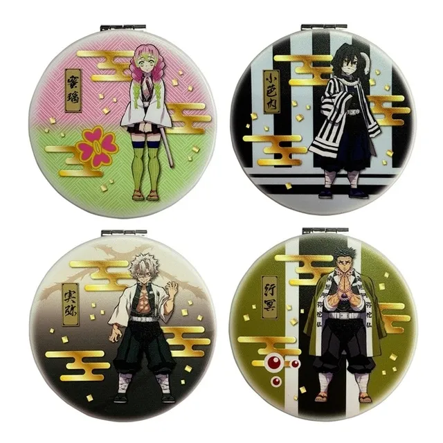 【日本正版】鬼滅之刃 雙面 摺疊鏡 化妝鏡 隨身鏡 鏡子 113081 113098 113104 113111 歷史價格詳細信息