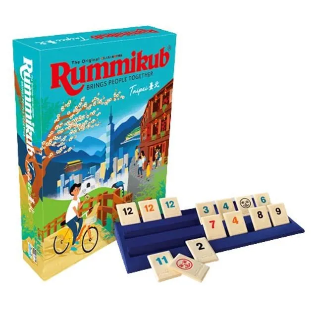 【以色列 KODKOD】拉密數字牌 (台北城市版)+層層疊有趣創造遊戲組 超值組桌遊 歷史價格詳細信息