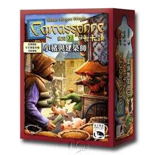 【新天鵝堡桌遊】卡卡頌：小豬擴充版 Carcassonne Traders&amp;Builders TAAZE讀冊生活 歷史價格詳細信息