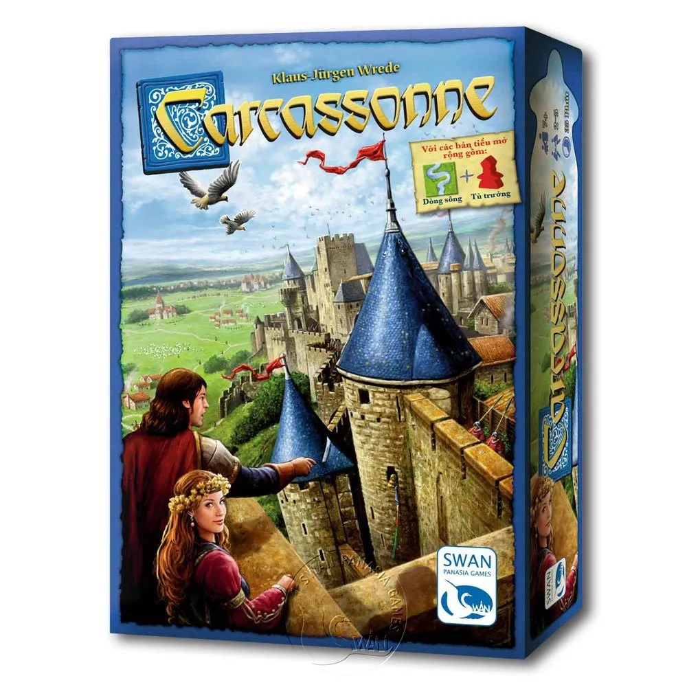 卡卡頌 2.0 越文版 Carcassonne 附官方繁體中文說明書 高雄龐奇桌遊 歷史價格詳細信息