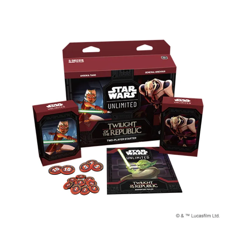 Star Wars Unlimited TCG Common Uncommon Playset Twilight of The Republic FreeShp 歷史價格詳細信息