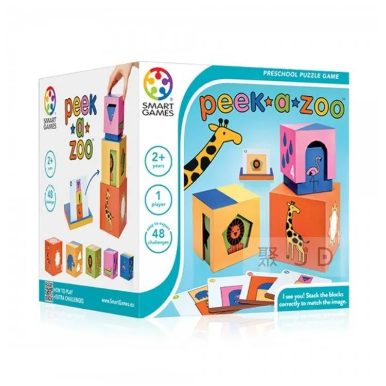 【比利時 Smart Games】益智桌遊 - ACT06690 彩虹動物公園 歷史價格詳細信息