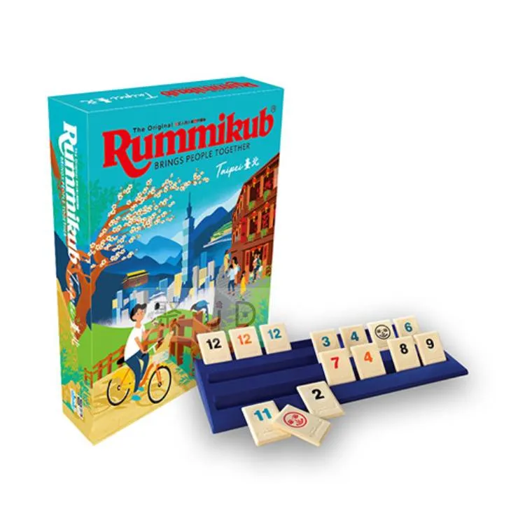 【以色列 KODKOD】拉密數字牌 (台北城市版)+層層疊有趣創造遊戲組 超值組桌遊 歷史價格詳細信息