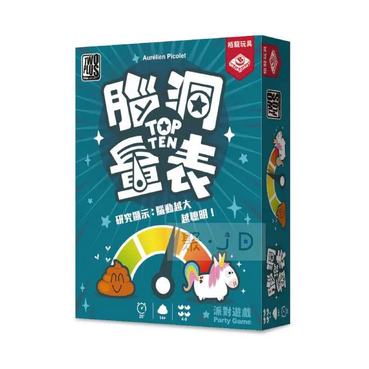 腦洞量表│派對 聚會 默契│繁體中文│瘋桌遊 歷史價格詳細信息