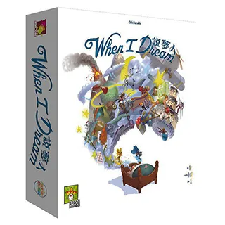 說夢人 When I Dream 繁體中文版 高雄龐奇桌遊 歷史價格詳細信息