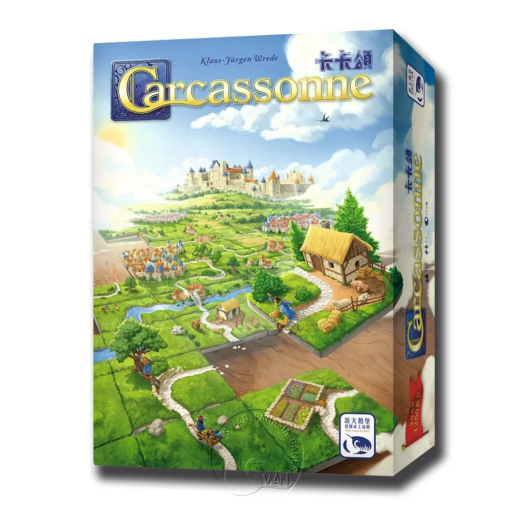 【新天鵝堡桌遊】卡卡頌：小豬擴充版 Carcassonne Traders&amp;Builders TAAZE讀冊生活 歷史價格詳細信息