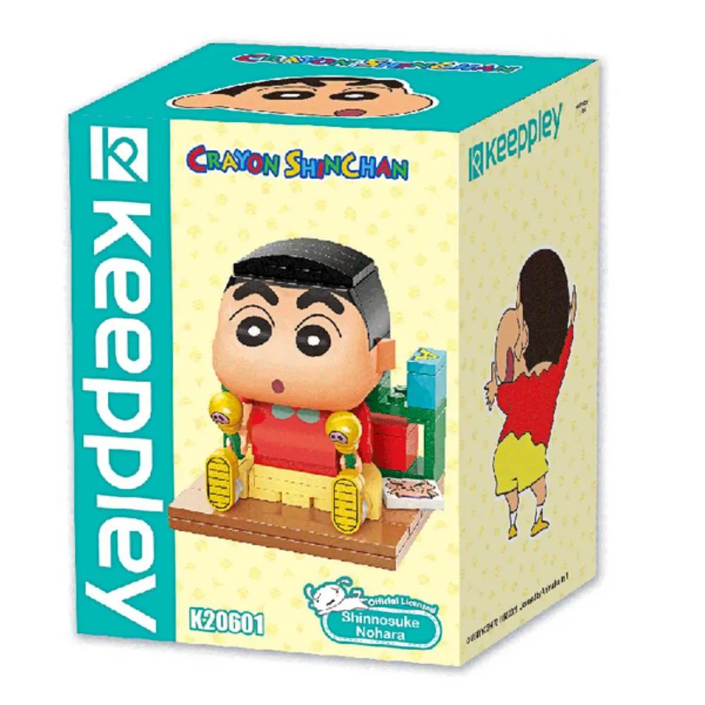 QMAN 蠟筆小新公仔 肥嘟嘟左衛門小新 QM46731 公司貨 啟蒙積木 歷史價格詳細信息