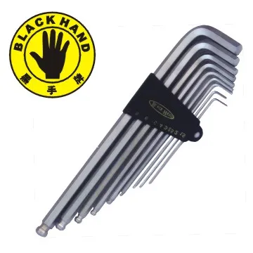 黑手牌 球型六角板手組 三合一握柄 1.5-10 PCS 歷史價格詳細信息