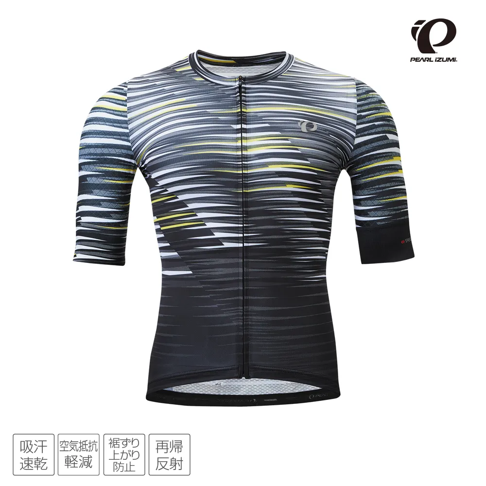 【Pearl izumi】325-B-5 競賽款 SPEED 合身男短車衣 黑 歷史價格詳細信息