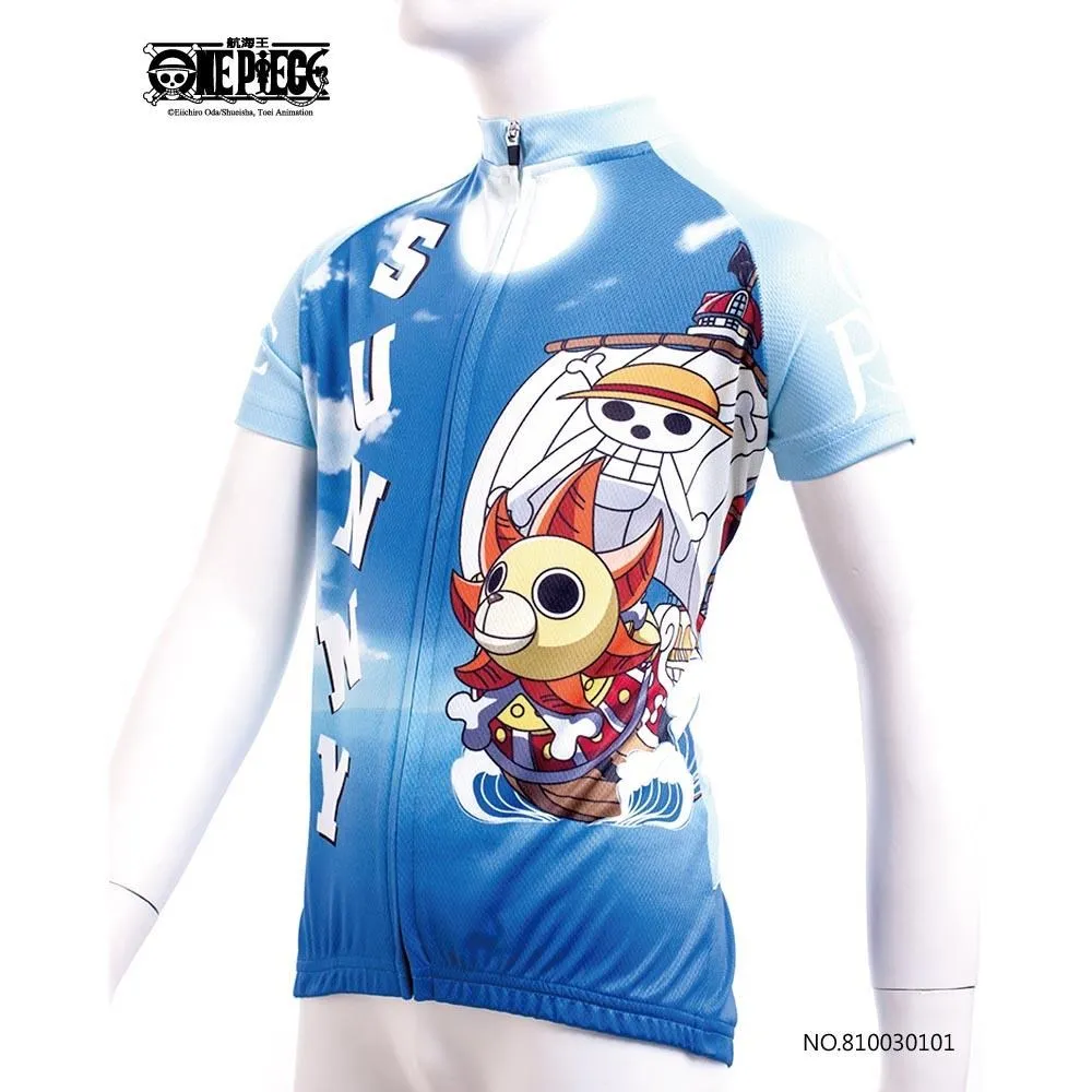 【路達車衣館】航海王 兒童 Q版魯夫長自行車衣 歷史價格詳細信息