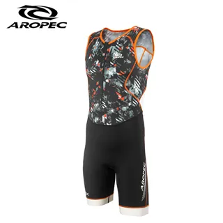 AROPEC Tri-Slick男款 無袖短褲 連身三鐵競速衣(黑/檸檬黃) 歷史價格詳細信息